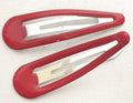 Back to school Set of 2 7cm sleepies hair clips slides fashion