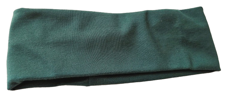 Plain School Colour Bandeau Headband 21x7cm 100% Polyester Hair Band