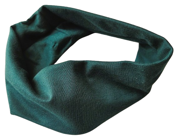 Plain School Colour Bandeau Headband 21x7cm 100% Polyester Hair Band