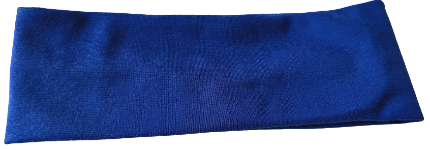 Plain School Colour Bandeau Headband 21x7cm 100% Polyester Hair Band