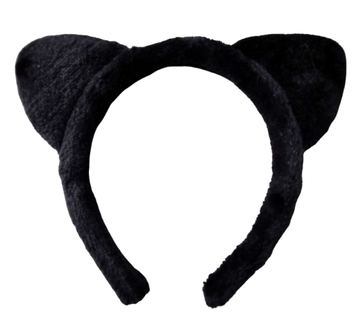 Faux Fur Cat Ears Alice Band Headband Cosplay Fancy Dress Costume 32.5cm