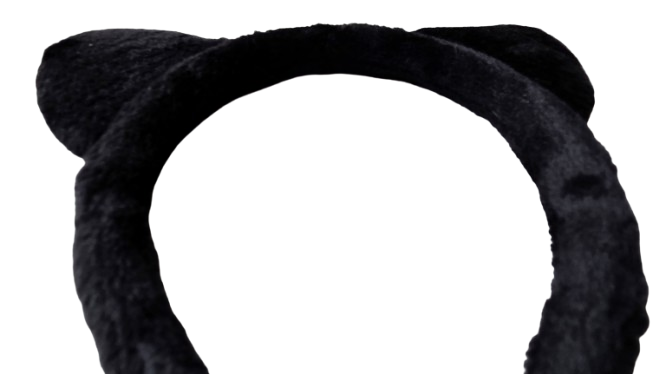 Faux Fur Cat Ears Alice Band Headband Cosplay Fancy Dress Costume 32.5cm
