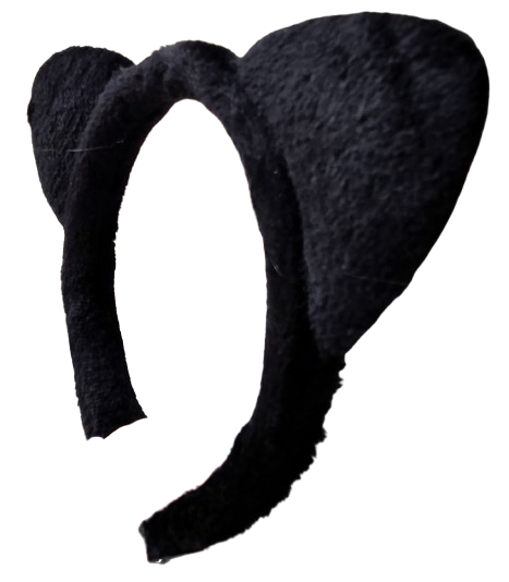Faux Fur Cat Ears Alice Band Headband Cosplay Fancy Dress Costume 32.5cm