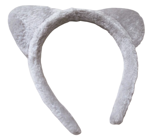 Faux Fur Cat Ears Alice Band Headband Cosplay Fancy Dress Costume 32.5cm