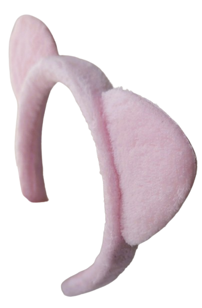 Pink Faux Fur Cat Ears Alice Band Headband Cosplay Fancy Dress Costume 32.5cm