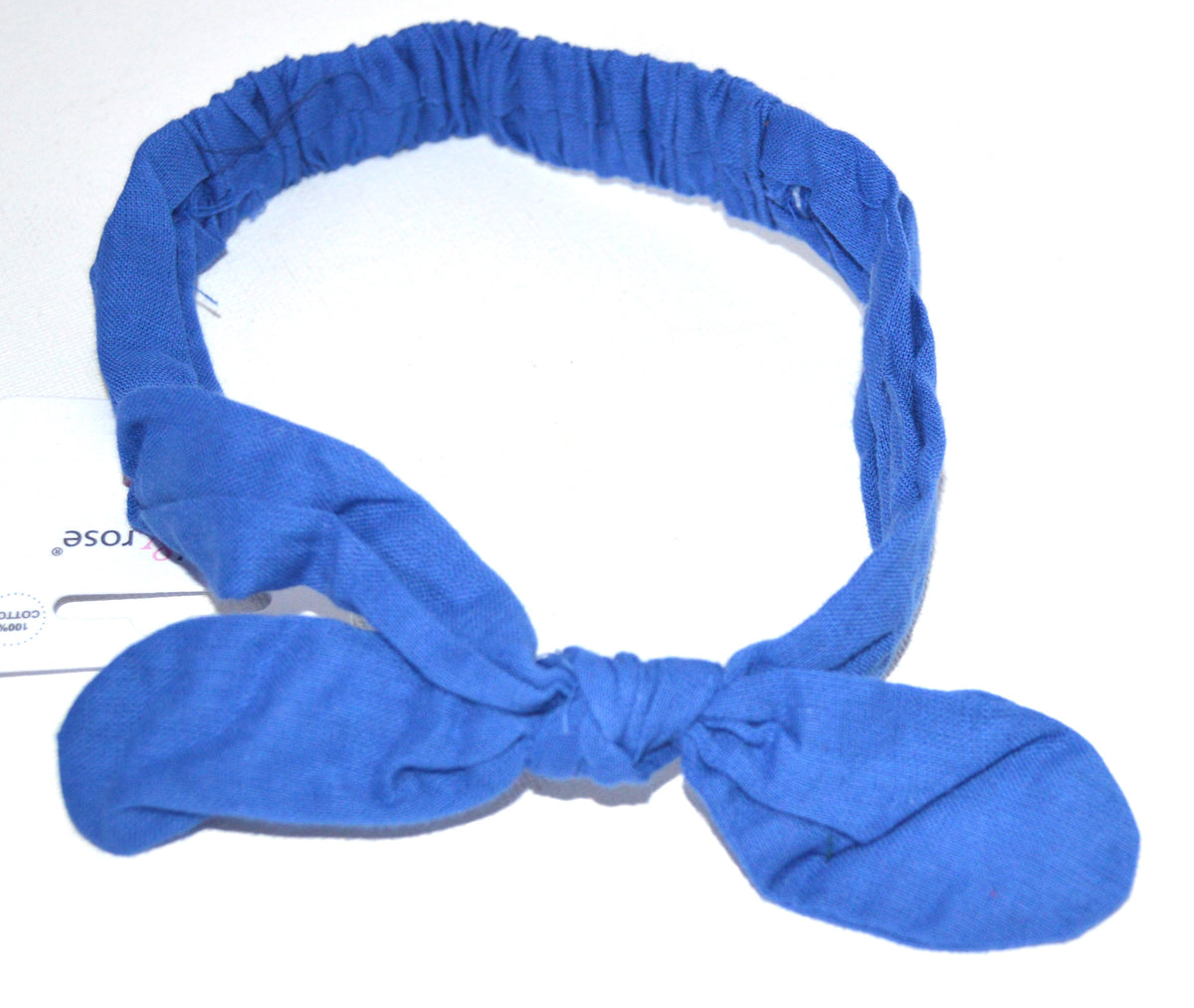 Back to school Childrens Girls 100% cotton bandeaux with bow headband hair