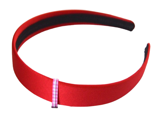 2.5cm Satin fabric aliceband headband back to school hair
