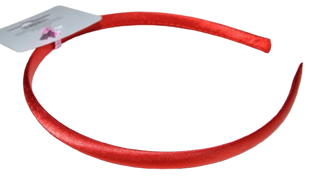 1cm satin fabric aliceband headband back to school hair