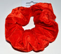 Back To School Velvet Fur Fabric Scrunchie Hair Bobble