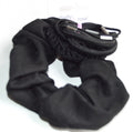NEW Back To School Black School Set of Scrunchie And Elastic Hair Bobbles